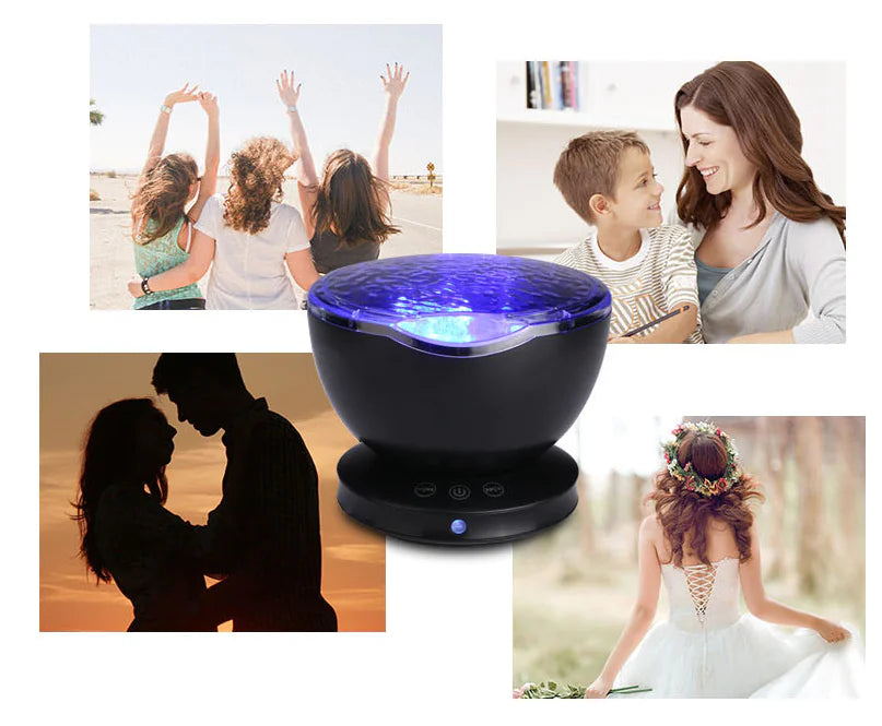 Ocean Projection Night Light Projector