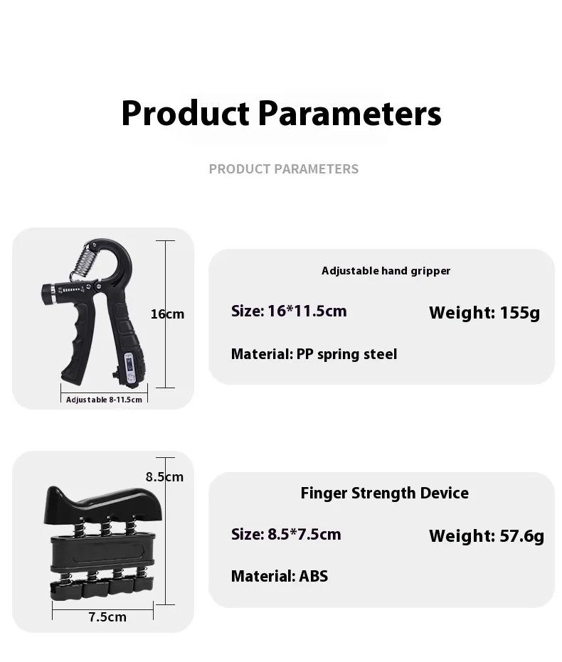 Adjustable Spring Grip for Men & Women